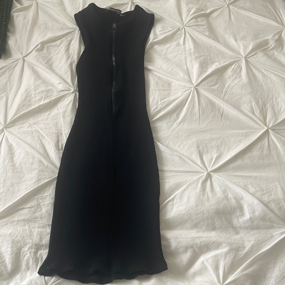XS Naked Wardrobe Black Dress